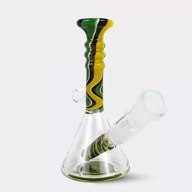 Bong di vetro Black Leaf 13cm