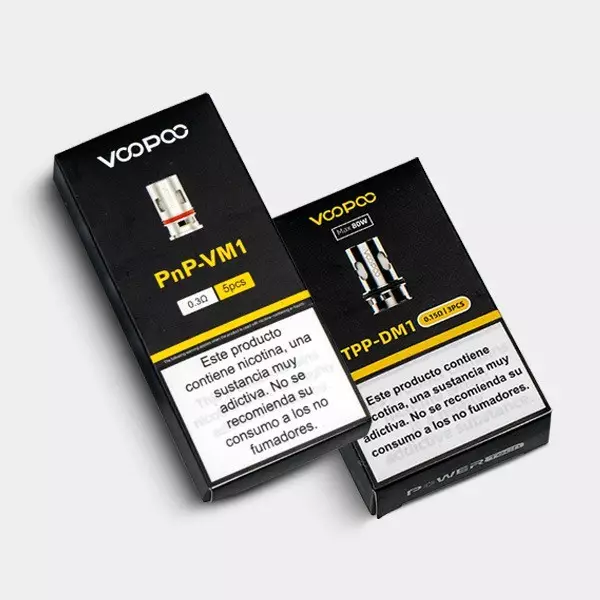 Visualizzazione Resistenza Voopoo PnP e TPP