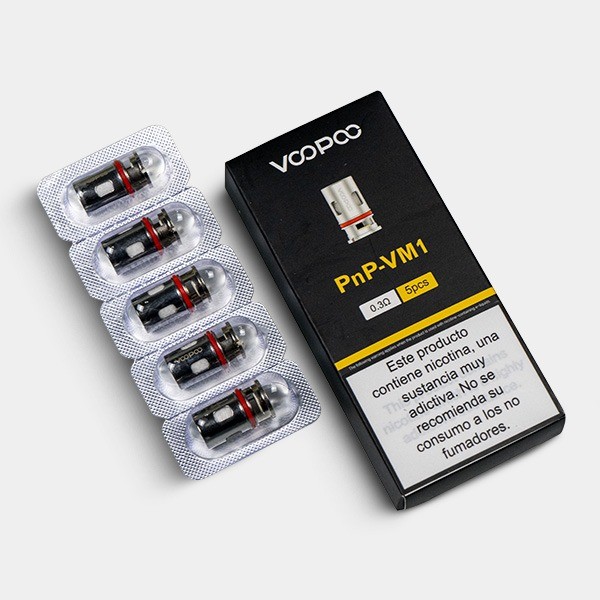 Resistenza Voopoo PnP e TPP