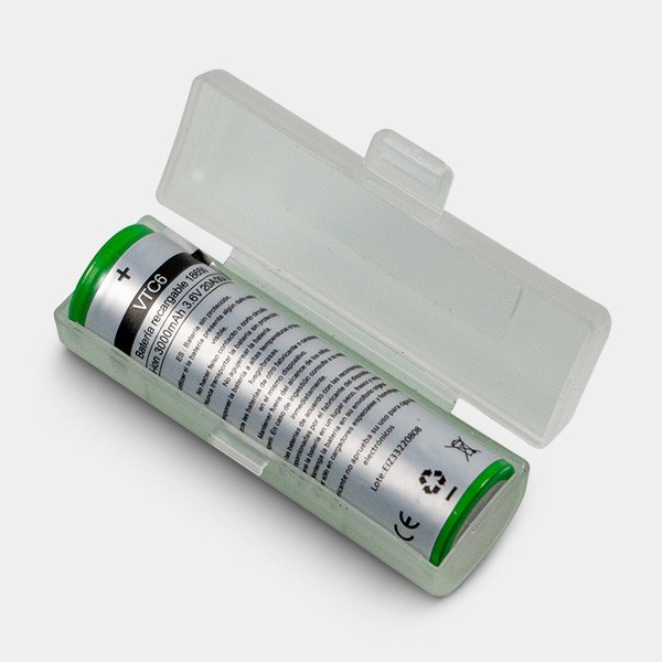 Batteria18650 Ricaricabile 3000/2600 mAh