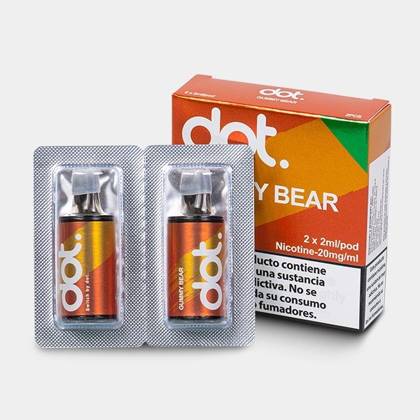 Cartuccia Precaricata Dotmod Switch Gummy Bear 20mg - Growbarato