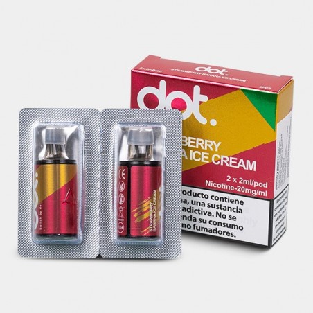 Dotmod Switch Strawberry Banana Ice Cream 20mg- Cartuccia-  Growbarato