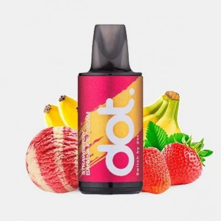 Dotmod Switch Strawberry Banana Ice Cream 20mg- Cartuccia-  Growbarato