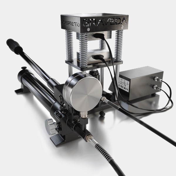 Pressa Rosin Graveda 15 Tonnellate manometro