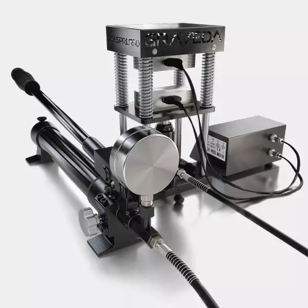 Pressa Rosin Graveda 15 Tonnellate manometro