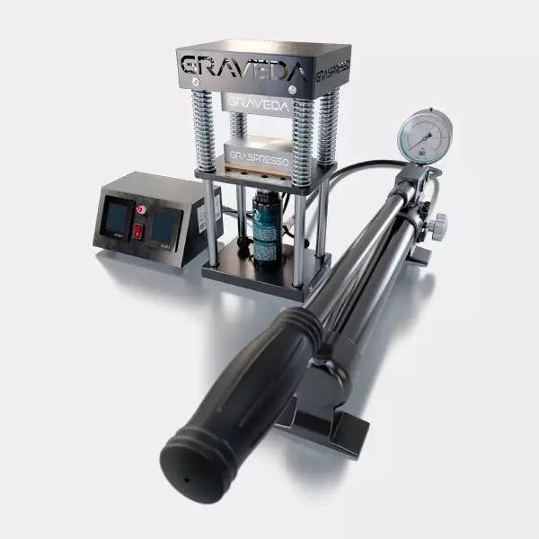 Pressa Rosin Graveda 15 Tonnellate manometro