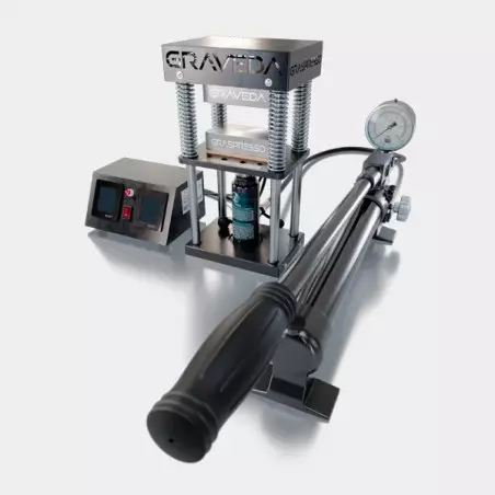 Pressa Rosin Graveda 15 Tonnellate manometro