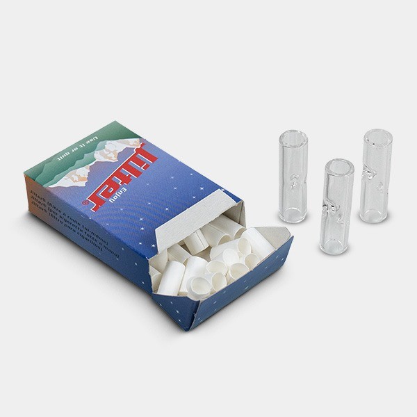 Tubo di Vetro + 42 Glass Tips Jilter - GB The Green Brand