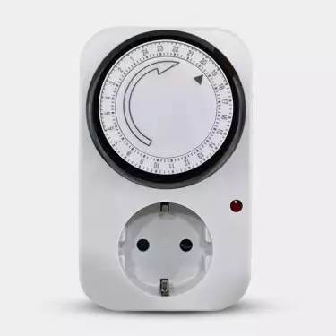 Temporizzatore analogico da luci e estrazione