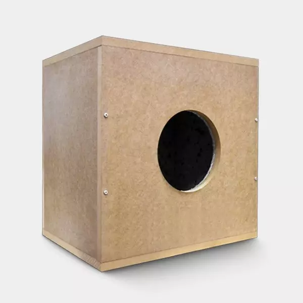 Visualizzazione Cassa silenziatore ottima per estrattori.