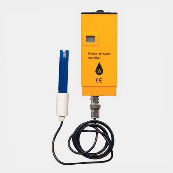 Visualizzazione Misuratore pH per acqua con sonda Wassertec