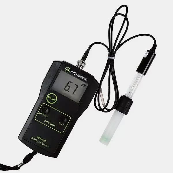 Misuratore di pH del terreno Milwaukee con sonda