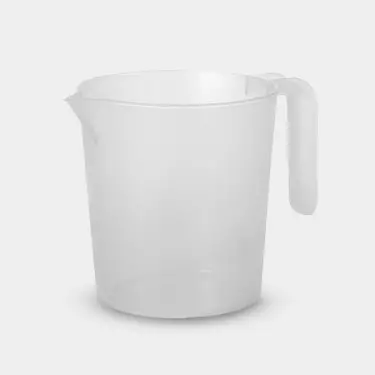 Brocca di plástica 1 Litro graduata
