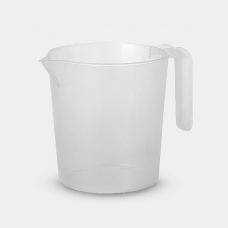 Brocca di plástica 1 Litro graduata