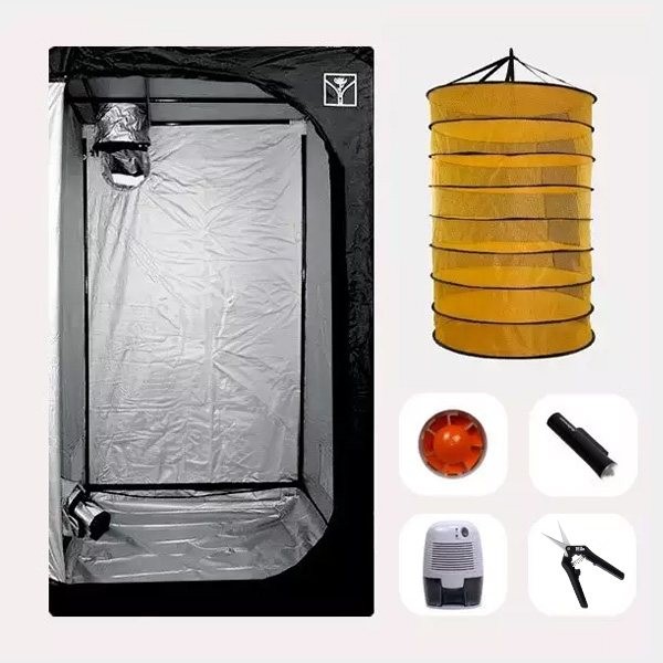 Visualizzazione Kit Raccolta e Essiccazione di Marijuana con Rete - Grow Barato