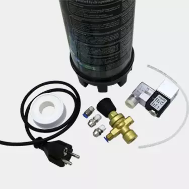 Kit CO2 con bombola intercambiabile coltivazioni indoor