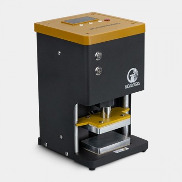 Visualizzazione Mini Rosin Press Elettrica Graspresso GP1-ERP di Graveda - Growbarato