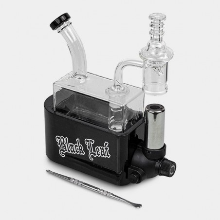 Bong Travel Rig con Soplete Black Leaf - GB The Green Brand
