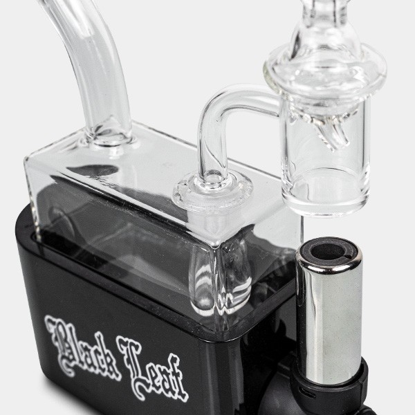 Bong Travel Rig con Soplete Black Leaf - GB The Green Brand