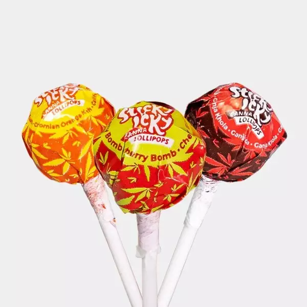 Lecca Lecca di Cannabis Sticky Icky