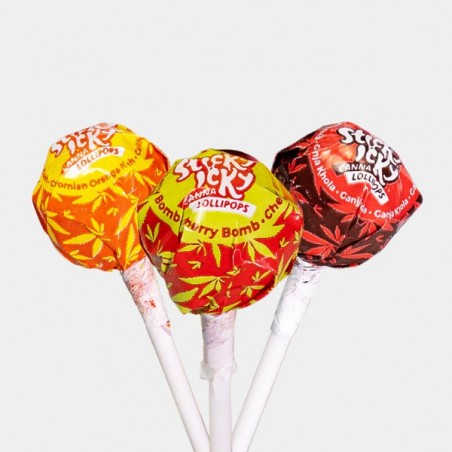 Lecca Lecca di Cannabis Sticky Icky