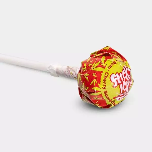 Lecca Lecca di Cannabis Sticky Icky