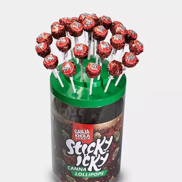 Lecca Lecca di Cannabis Sticky Icky