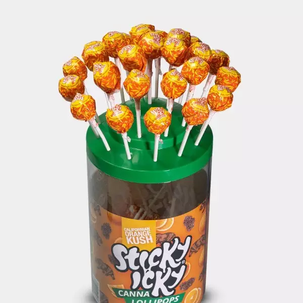 Lecca Lecca di Cannabis Sticky Icky