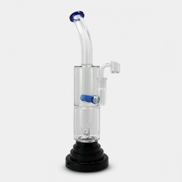 Plasma Bong Black Leaf per erba e concentrati