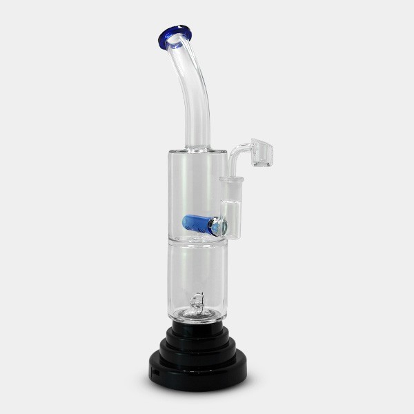 Plasma Bong Black Leaf per erba e concentrati