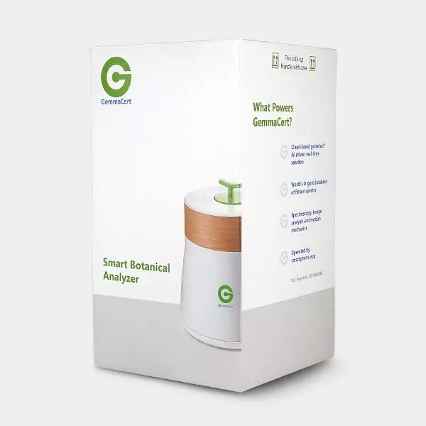 Gemmacert Pro analizzatore di fiori e resine