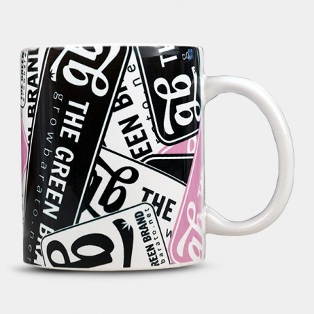 Tazza di Porcellana 350 ml con logo GB The Green Brand