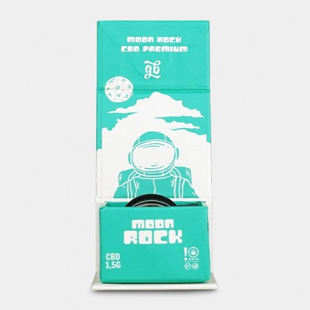 Moon Rock CBD GB scatola aperta frontale