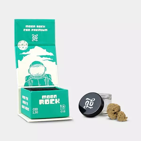 Moon Rock GB con alto contenuto di CBD - GB The Green Brand