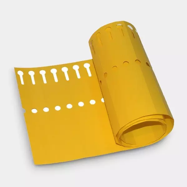 Etichetta pieghevole identificazione varietà