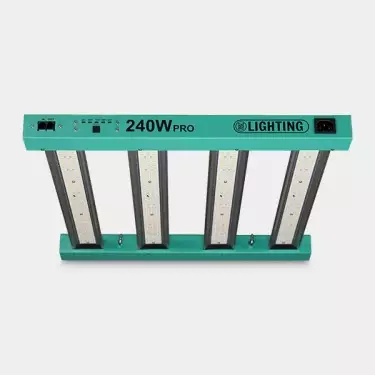Sistema LED Dimmerabile 240 W PRO GB Lighting spento frontale