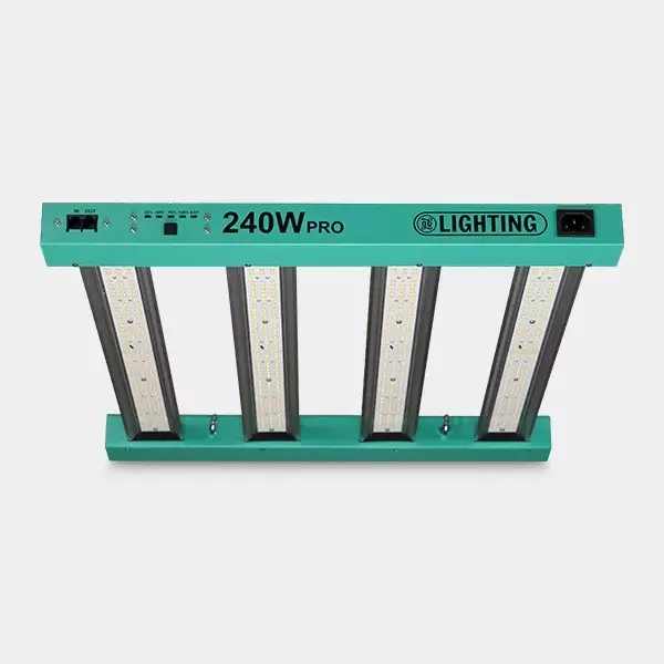 Sistema LED Dimmerabile 240 W PRO GB Lighting spento frontale