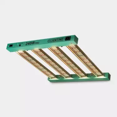 Sistema LED Dimmerabile 240 W PRO GB Lighting accensione