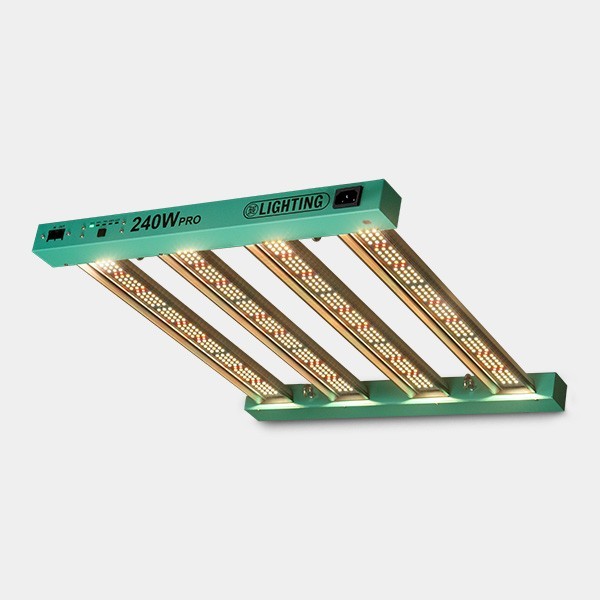 Sistema LED Dimmerabile 240 W PRO GB Lighting accensione
