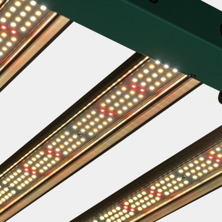 Sistema LED Dimmerabile 240 W PRO GB Lighting acceso dettaglio