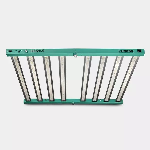 Sistema LED Dimmerabile 800 W PRO MAX GB Lighting spento vista frontale