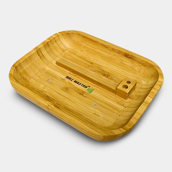 Visualizzazione Roll Master Tray, comodo vassoio di bamboo.