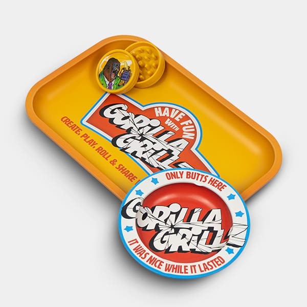 Mega Pack CBD Gorilla Grillz 100 g + REGALO Accessori
