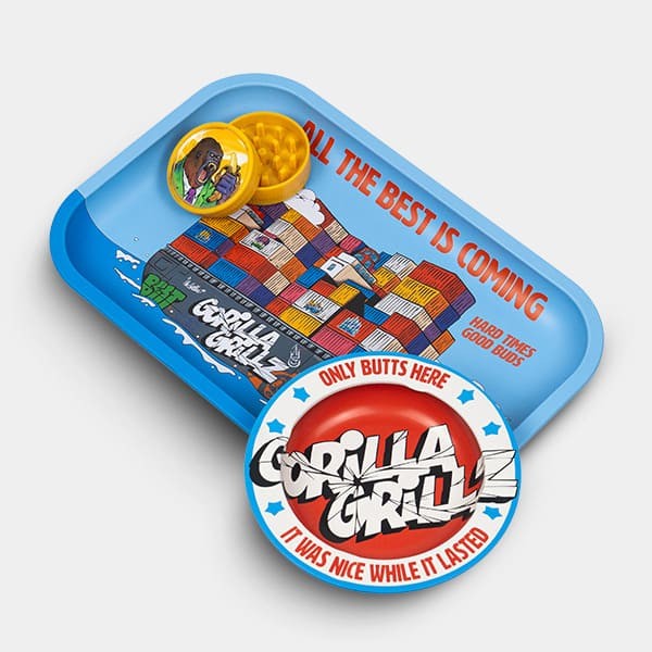 Mega Pack CBD Gorilla Grillz 100 g + REGALO Accessori