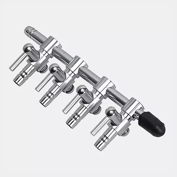 Visualizzazione Chiave per 4 uscite di aria