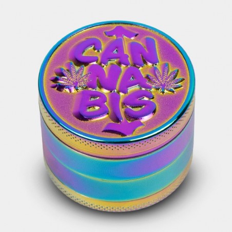 Grinder in Metallo Fire Flow THC 50 mm - GB The Green Brand