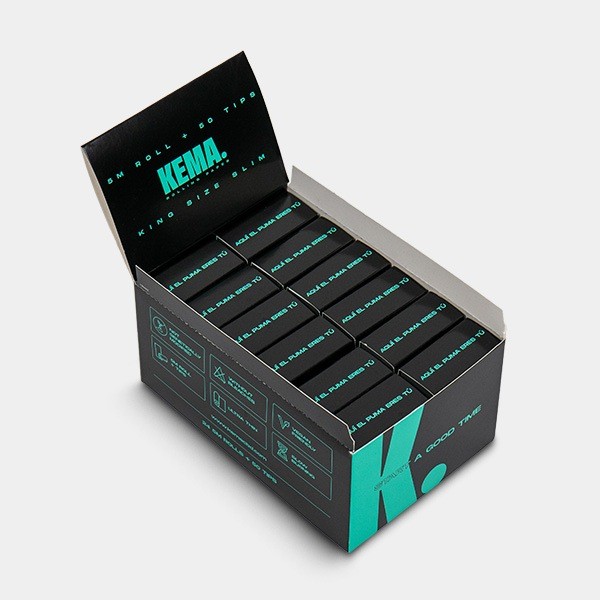 Rotolo di Cartine Slim KEMA 5m + Filtri