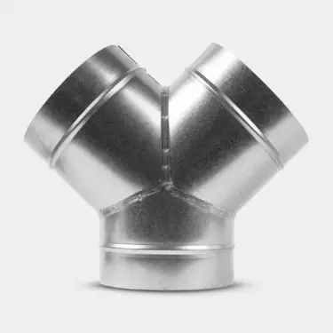 Unione a Y Alluminio per impianti di ventilazione