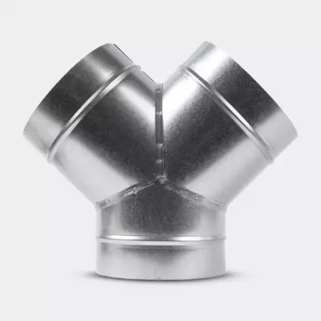Unione a Y Alluminio per impianti di ventilazione