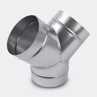 Unione a Y Alluminio per impianti di ventilazione